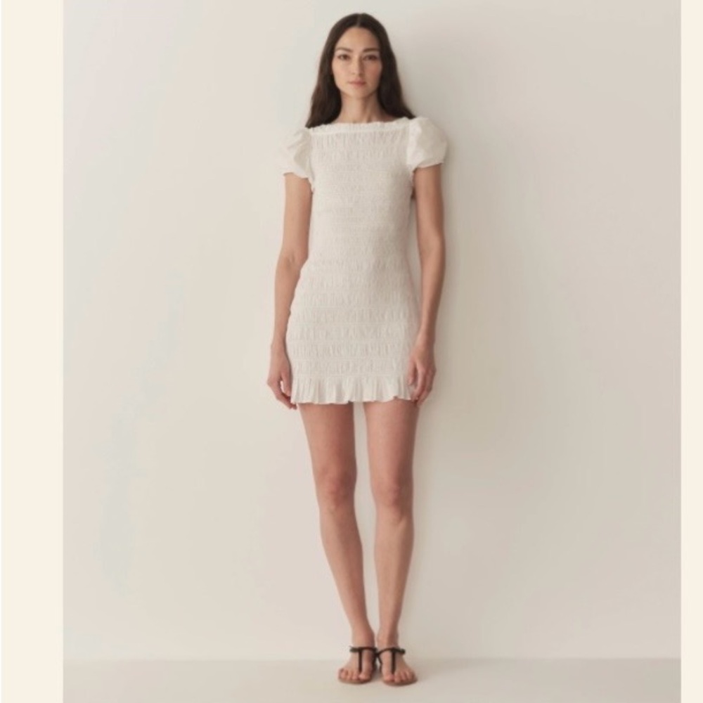 DÔEN NWT Rizzo dress- salt XL